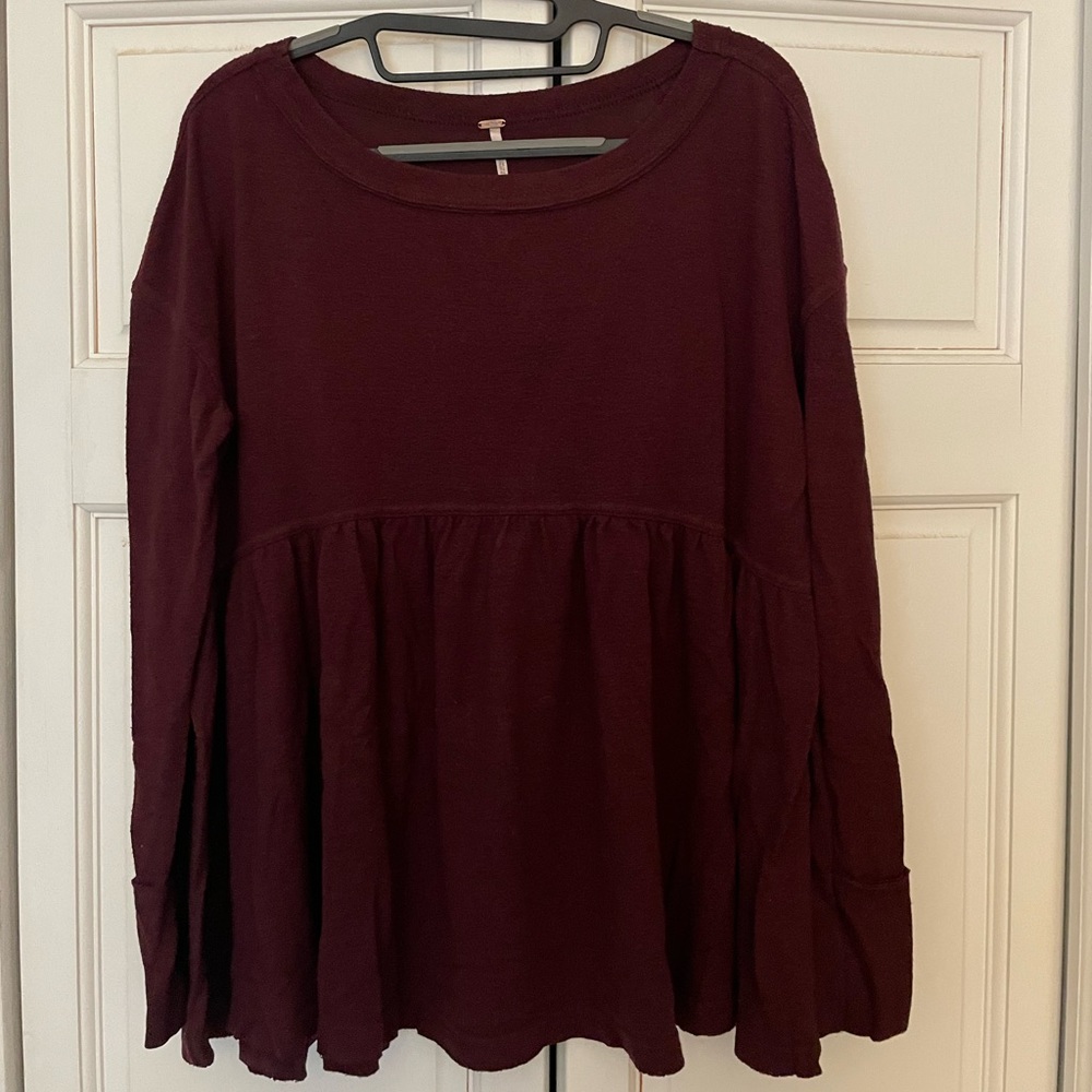 Free People Forever Your Girl Babydoll tee